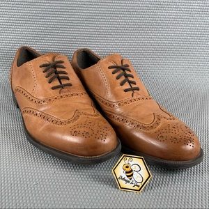 Cole Haan C25805 Dustin Wing Oxford British Tan Leather Men’s 8.5